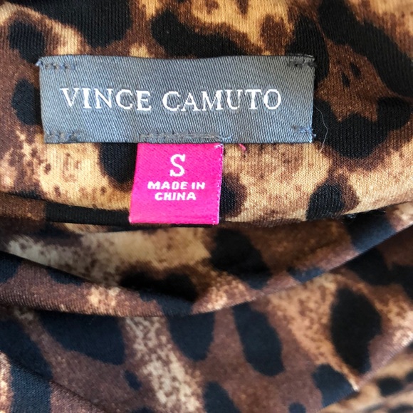 REDUCED!!!  Vince Camino leopard print dress - Picture 4 of 4